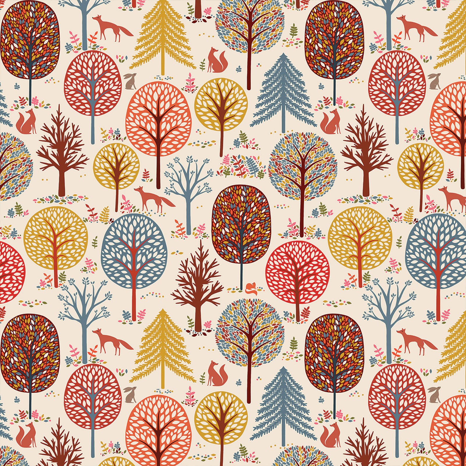 New Forest - New Forest - Ecru - 1/4 yard