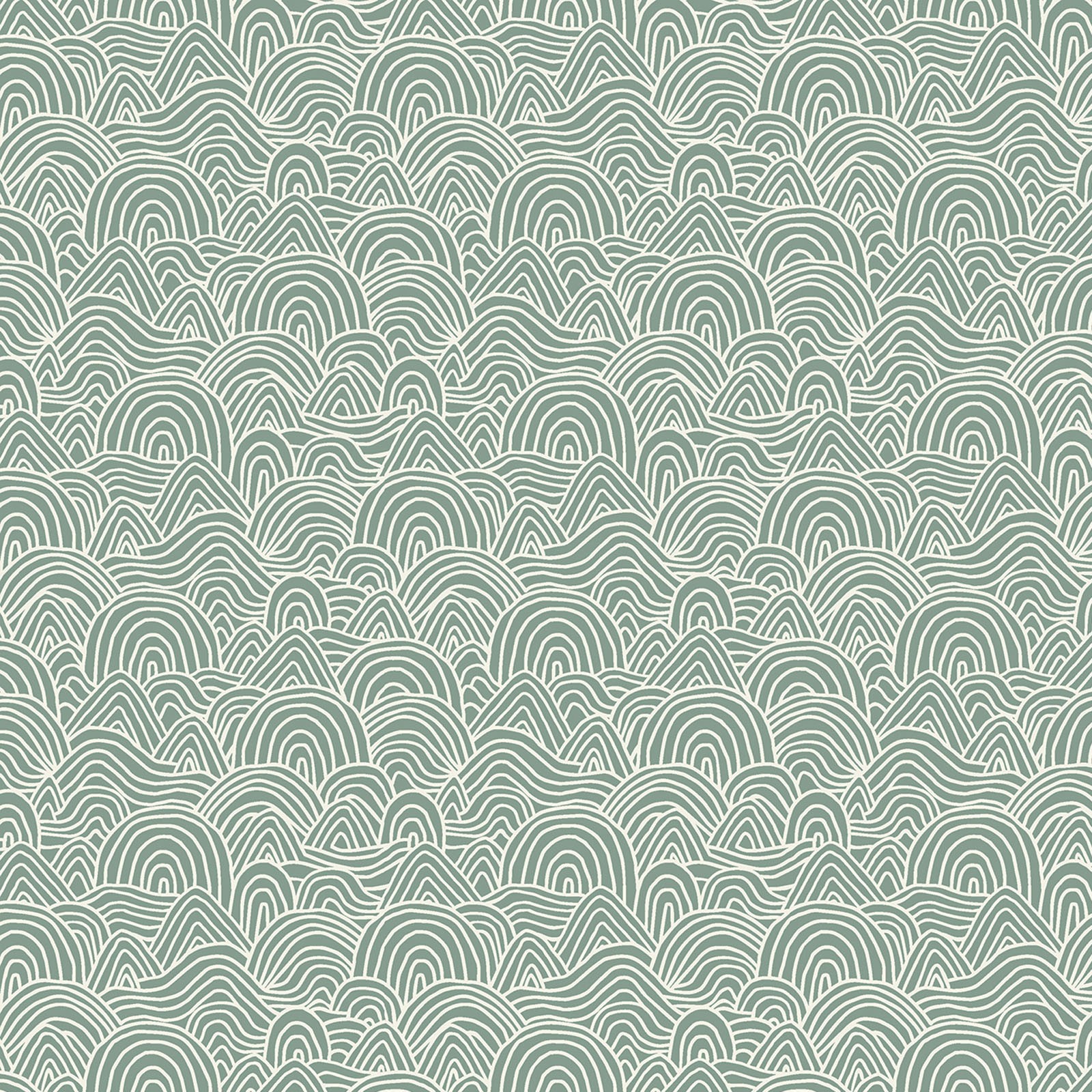 North Winds - Snowy Peaks - 1/4 yard