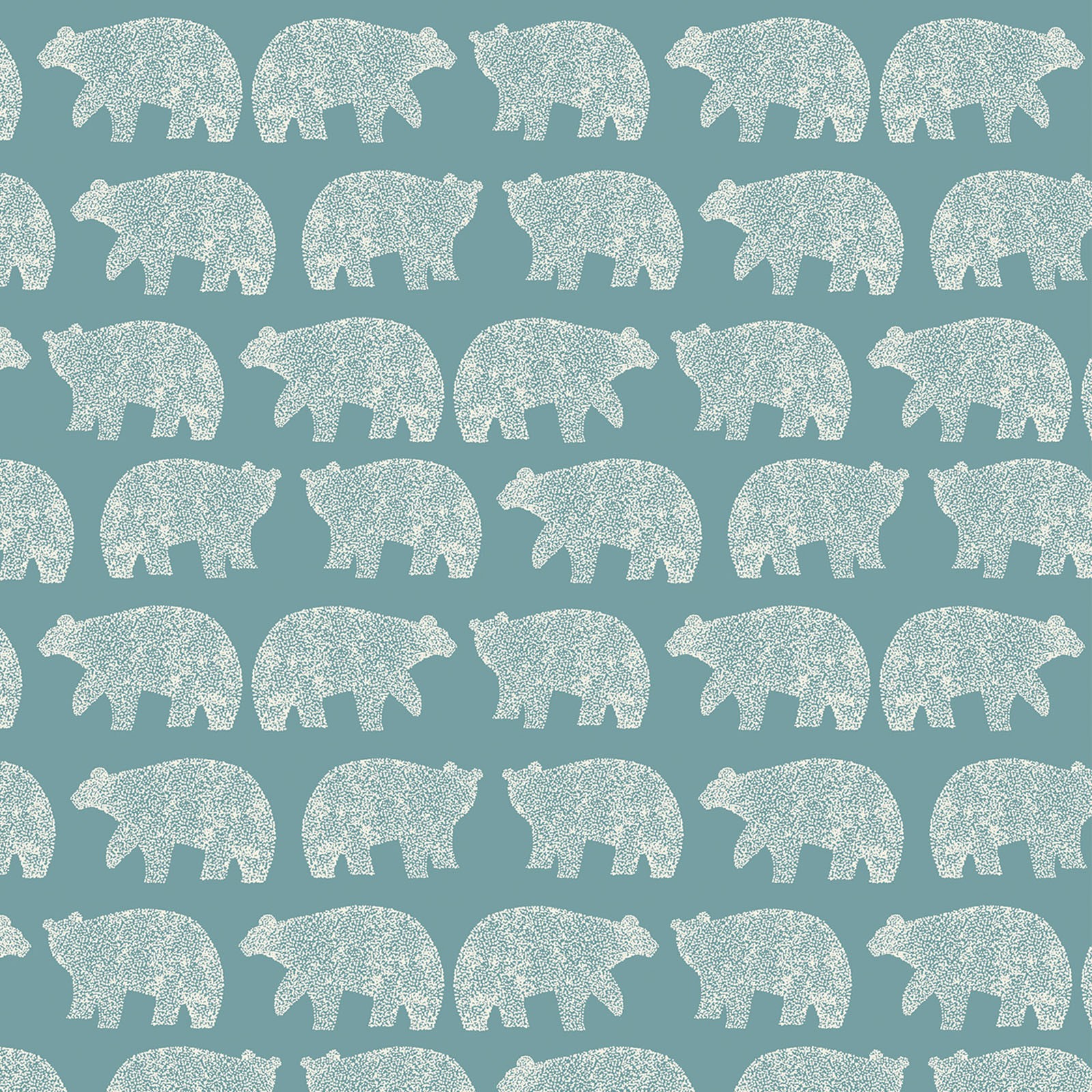 North Winds - Polar Bears - 1/4 yard