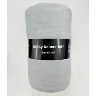 108' Minky Solid 3 Yard Cut - White