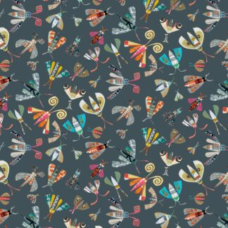 Tales from the Forest - Moths - 1/4 yard