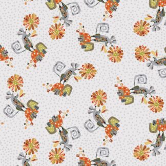 Tales from the Forest - Mice and Flowers -1/4 yard