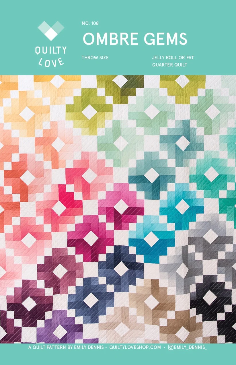 Ombre Gems - Paper Quilt Pattern
