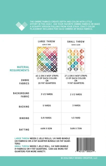 Ombre Gems - Paper Quilt Pattern - Image 2