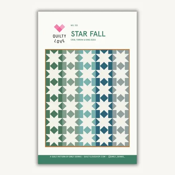 Star Fall - Paper Quilt Pattern