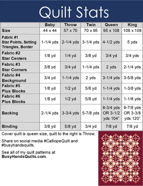 Calliope - Paper Quilt Pattern - Image 2