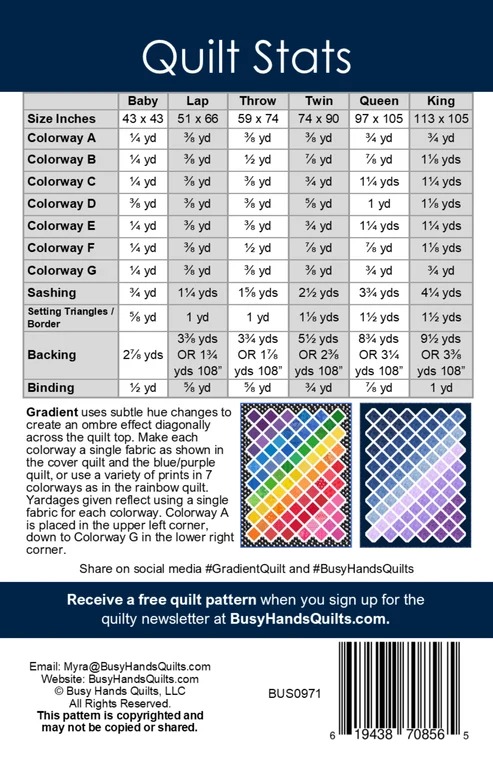 Gradient - Paper Quilt Pattern - Image 2