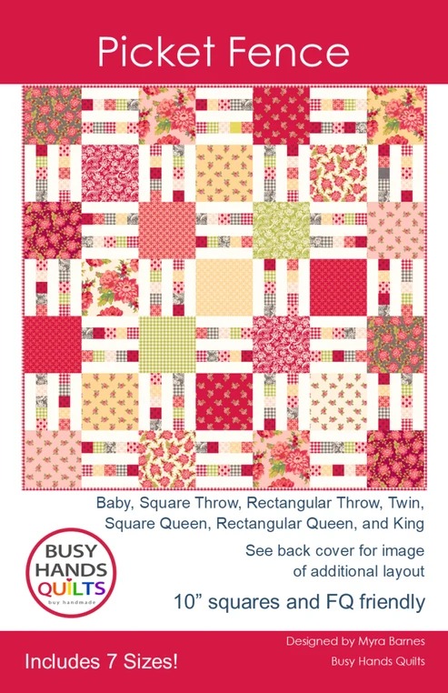 Picket Fence - Paper Quilt Pattern